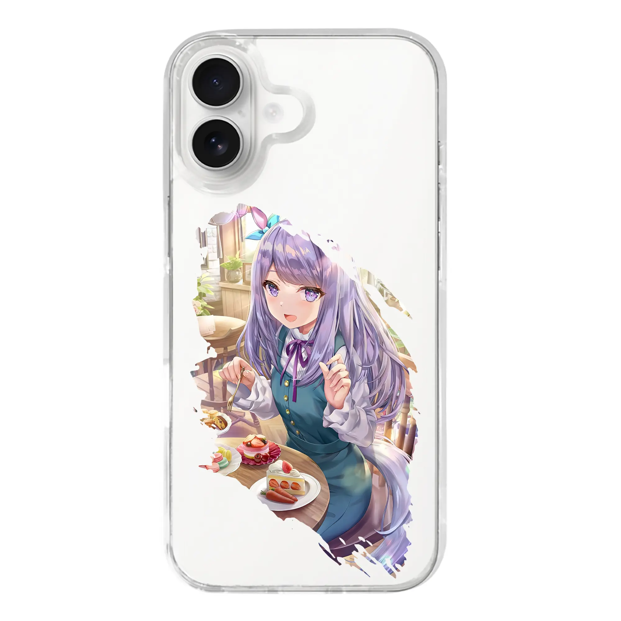 ウマ娘 プリティーダービー グッズ メジロマックイーン - iPhone 17シリーズ 透明スマホケース – 薄型・耐衝撃・精密フィット保護カバー